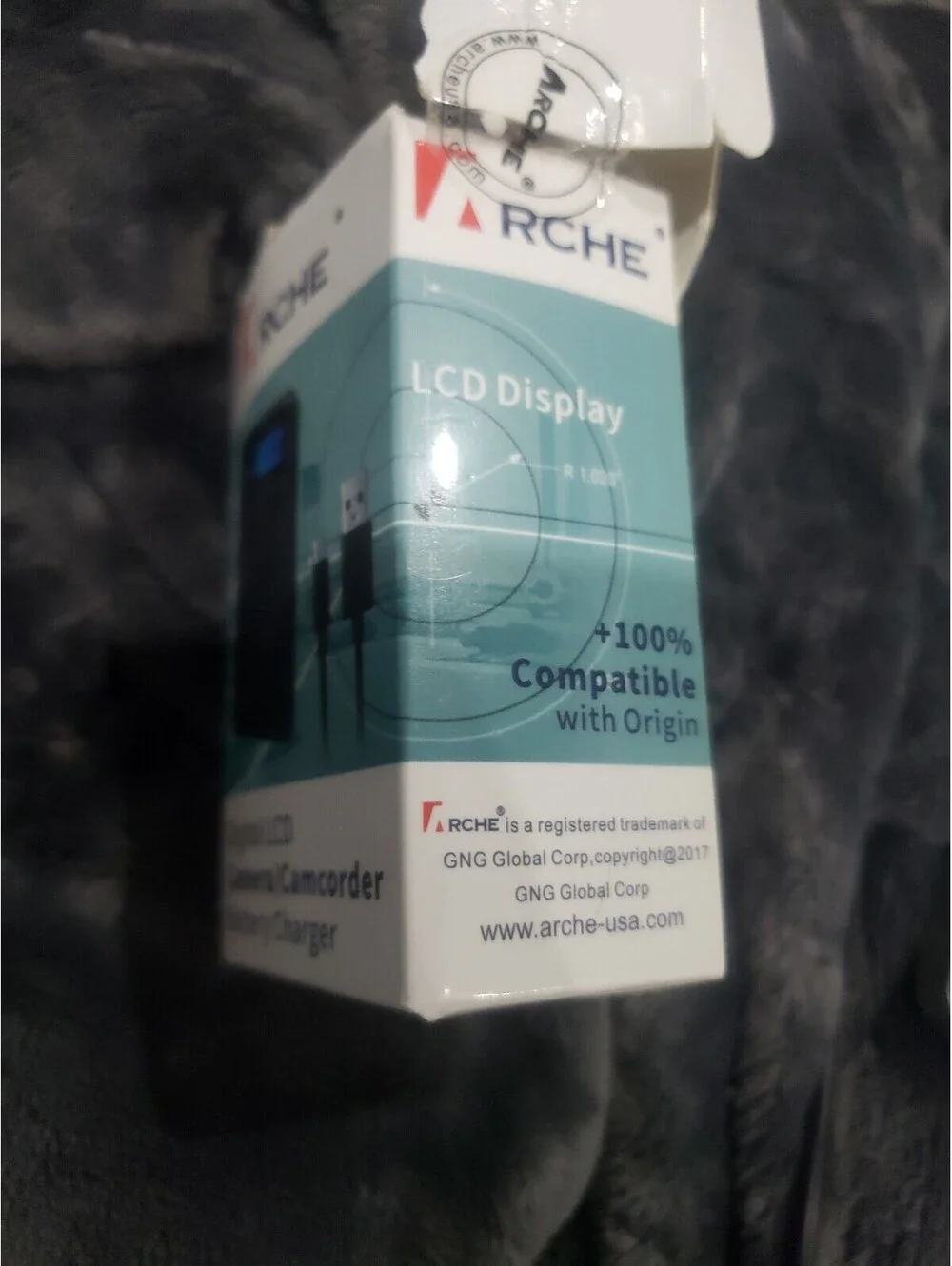 Arche Digital LCD Camera/Camcorder Battery Charger